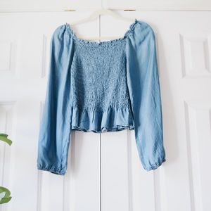 Blue blouse